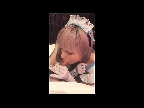 ❤️ Japanese Idol [mayuka], French maid costume, part 1, blowjob and jerk off with lotion ❌ Fucking video  sa amon